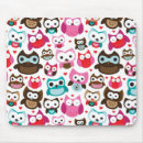 Recherche de hibou coloré tapis souris Animal