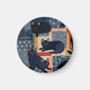 Recherche de chat japonais magnets Vintage