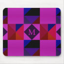 Suche nach geometrisches muster mousepads Monogramm