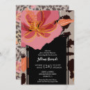 Recherche de jungle bridal shower invitations Léopard