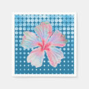 Recherche de hibiscus serviettes Bleu