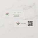 Recherche de fleuriste moderne cartes visite Petite entreprise