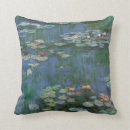 Recherche de monet coussins Nénuphars