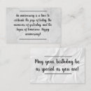 Recherche de salutations cartes visite Occasion spéciale