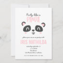 Recherche de partie rose lumineuse invitations Pour enfants