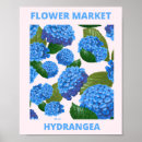 Suche nach hydrangea blume poster Vintag