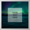 Suche nach aurora borealis poster Silhouette