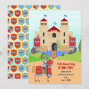 Recherche de chevaliers vœux cartes Pour enfants