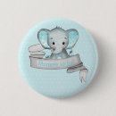 Recherche de éléphant bleu badges Gris