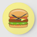 Suche nach burger wanduhren Nahrung