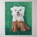 Suche nach kleiner weißer hund poster Spaß