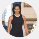 Recherche de michelle autocollants Président