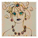 Recherche de abstrait visage art Dynamique