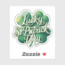 Recherche de trèfle autocollants Saint patrick