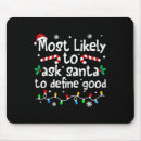 Suche nach mistelzweig mousepads Festlich