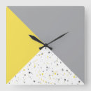 Recherche de motif mosaïque horloges Gris