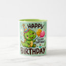 Recherche de anniversaire dinosaure tasses Dino mignon