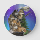 Recherche de loup de chien horloges Loups