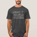 Recherche de soldat chrétien tshirts Foi