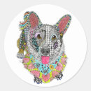 Recherche de corgi cardigan autocollants Animal