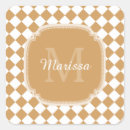 Recherche de mustard autocollants Monogramme