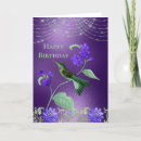Recherche de anniversaire colibri cartes postales Violet