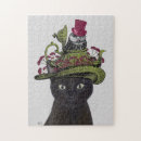 Recherche de chats noirs puzzles Chats à vapeur