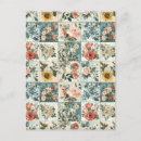 Suche nach blumenmuster postkarten Elegant