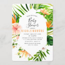 Recherche de hibiscus baby shower invitations Floral
