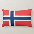Recherche de drapeau norvégien coussins Patriotique
