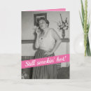 Recherche de fumée de cigarette cartes postales Femme