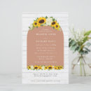 Suche nach sunflower wedding einladungen Floral