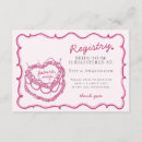 Recherche de cerise vintage invitations Bride