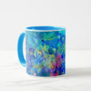 Recherche de éclaboussure rouge tasses Bleu