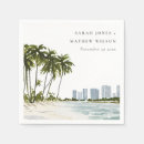 Recherche de miami serviettes Aquarelle