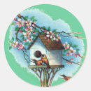 Recherche de birdhouse autocollants Printemps