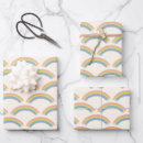 Recherche de pastel rainbow papier cadeau Arc en ciel