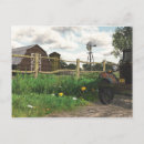 Recherche de grange rouge cartes postales Rural