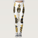 Recherche de ananas leggings Illustration