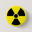 Recherche de radioactif badges Symbole