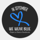 Recherche de septembre autocollants Sensibilisation