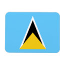 Suche nach lucia magnete Flagge von st lucia