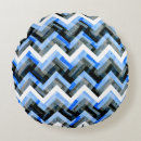 Recherche de chevron bleu coussins Noir