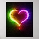 Suche nach neon herz poster Liebe