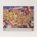 Recherche de cartoon map puzzles Americana