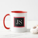 Recherche de grand format tasses Monogramme