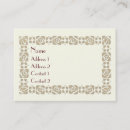 Suche nach jugendstil visitenkarten Retro