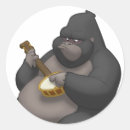 Suche nach gorillas aufkleber Dschungel