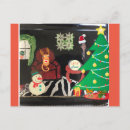 Recherche de noël humour cartes postales Chat