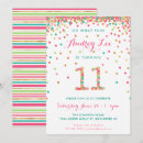 Recherche de onzième invitations Fête d'anniversaire